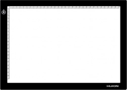 Bagbelyst LED tegneplade Huion L4S