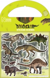 Dinosaur-klistermærker – genanvendelige dekorative stickers