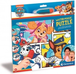 CLEMENTONI Puslespil med vandmaling Water Magic: Paw Patrol 30 brikker