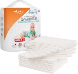 Engangshygiejniske underlag Akuku Baby Soft 40 × 60 cm, 15 stk