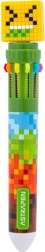 Astra kuglepen med 10 patroner Pixel One II (mix af farver)
