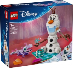 Lego disney frozen picnic med olaf og bruni 43287