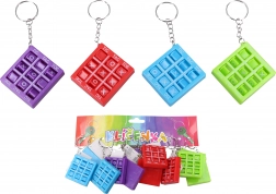 Nøglering med kryds og bolle motiv