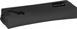 Bred etui med elastik PASTELINI sort
