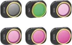 Sæt med 6 filtre til objektiv Sunnylife MCUV, CPL, ND8/16/32/64 til DJI Mini 4 Pro