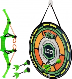 Bue med målskive og pile til børn