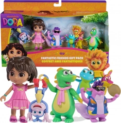 Dora Udforskeren – gavesæt Fantastic Friends, 5 figurer