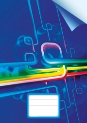 Reas-Pack skolehæfte A5, ulinjeret, 10 ark, blå