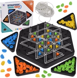 Strategisk kædeskak – besæt trekanter