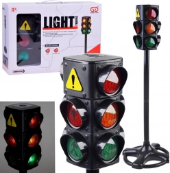 Stor trafiklys til børn med lyd og lys