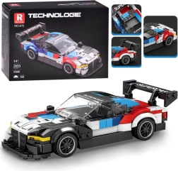 Teknisk byggesæt racingsuperbil med spoiler 363 dele