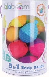 Trefl Byggesæt Lalaboom 5-i-1 Sammenføjelige perler 24 dele