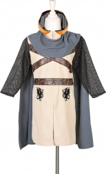 Børnekostume ridder Geoffrey 5–7 år (110–122 cm) Souza!