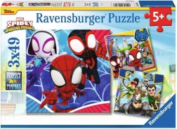 Puslespil RAVENSBURGER Spidey 3×49 brikker