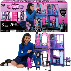 Monster High Boo-tique Hotel – uhyggeligt sammenklappeligt hoteldukkehus med møbler og tilbehør