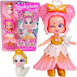 KookyLoos figur Princess Swan Fantasy med tilbehør