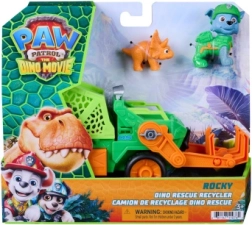 Paw Patrol Dino Movie Rockys genbrugsredningskøretøj med figurer