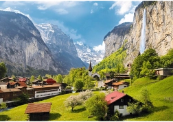 Puslespil 3000 brikker – Lauterbrunnen, Schweiz TREFL