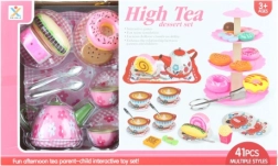 Teparty sæt med metalservice