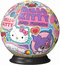 3D-puslespils-kugle Hello Kitty EasyClick