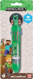 Minecraft farvet pen med topper