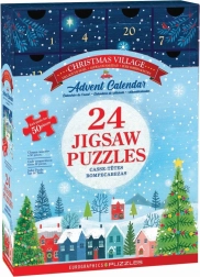 Eurographics puslespils-adventskalender: Julelandsby