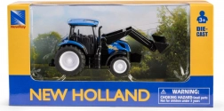 mini traktor new holland t6 med frontlæsser