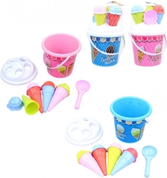 Isdessertsæt sandsæt til børn