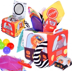 Blød sensorisk kube Køretøjer