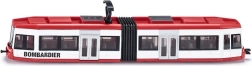 Metalmodel af sporvogn 1:87 Siku Super to-leddet BOMBARDIER