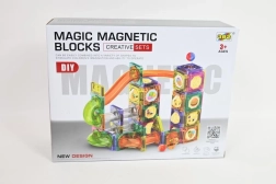 Magnetisk byggesæt – kuglebane 94 dele