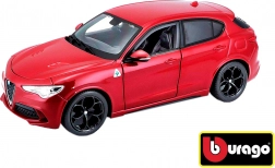 Bburago 1:24 Alfa Romeo Stelvio rød 18-21086R