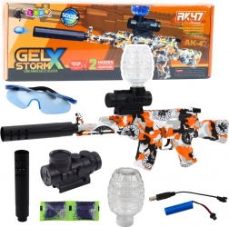 Karabiner til vandbaserede gelkugler Graffiti AK47