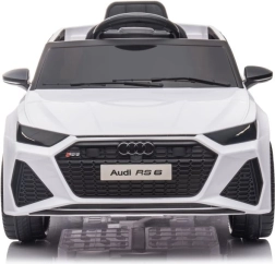 Elektrisk legebil Audi RS6 hvid