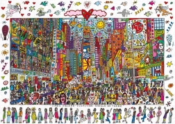 Ravensburger puslespil 1000 brikker – JAMES RIZZI: Times Square