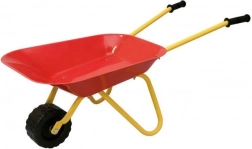 Rødt metal trillebør til børn Woody