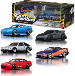 Hot Wheels Hurtig og rasende – sæt med 5 metalbiler FAST & FURIOUS