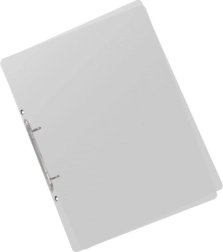 A5-ringbind med 2-ringsmekanisme i transparent polypropylen