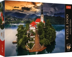 Puslespil TREFL Premium Plus Photo Odyssey – Bled-søen, 1000 brikker