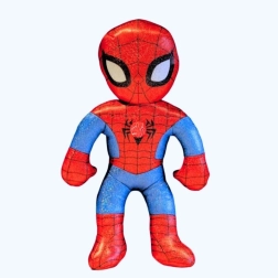 Plysbamse Spider‑Man med lyde – glitrende udgave til Disneys 100‑års jubilæum