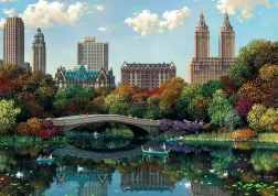 Puslespil RAVENSBURGER Central Park i New York 1000 brikker