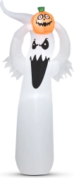Oppustelig halloween-spøgelse med LED-belysning, 180 cm