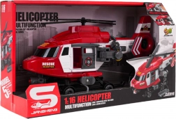 Rednings-brandhelikopter 1:16 med lys og lyde