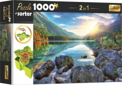 Puslespil med sorterer 2-i-1 Hintersee-søen, Tyskland 1000 brikker