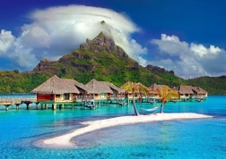 Puslespil Bora Bora, Tahiti 500 stykker