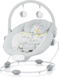 Vibrerende babyliggestol Siesta Grey fra Chipolino