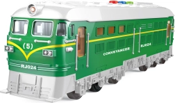 Friktionsdrevet tog med lys- og lydeffekter 23 cm