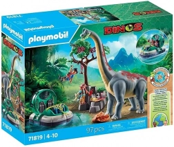 Playmobil Dinos brachiosaurus med svævefartøj