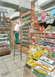 Puslespil butik 1000 brikker MAGNOLIA