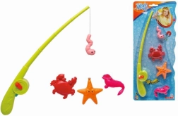 Magnetisk fiskespil med stang